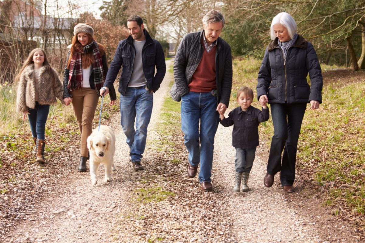 Family with several generations