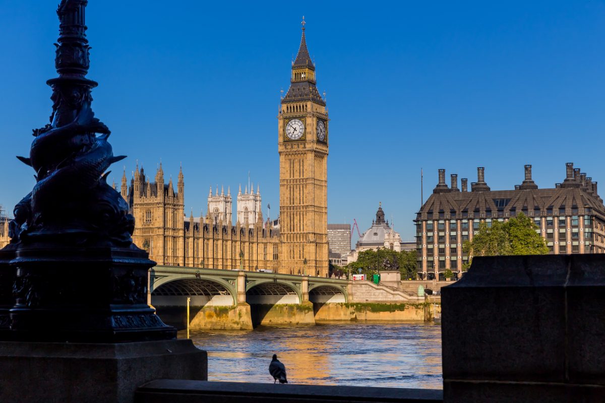 The House of Commons, London.